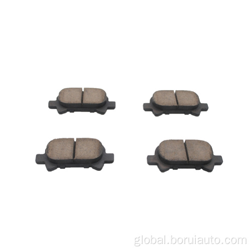 Rear Brake Pads For Toyota Truck Automotive Brake System Brake Pads For Toyota Factory